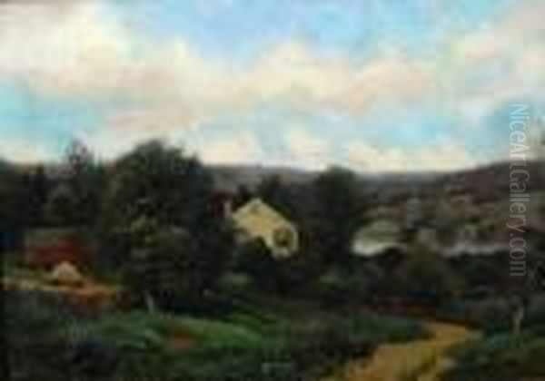 Near Old Lyme Oil Painting by Henry Pember Smith