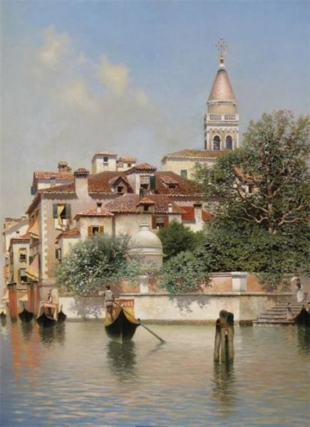 Venice Oil Painting by Henry Pember Smith