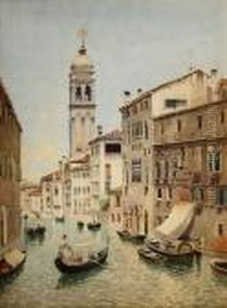 Study In Venice Oil Painting by Henry Pember Smith