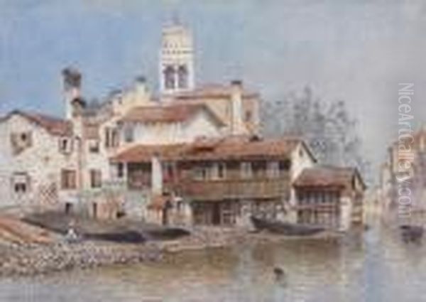 Venice Oil Painting by Henry Pember Smith