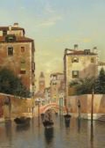 Venice Oil Painting by Henry Pember Smith