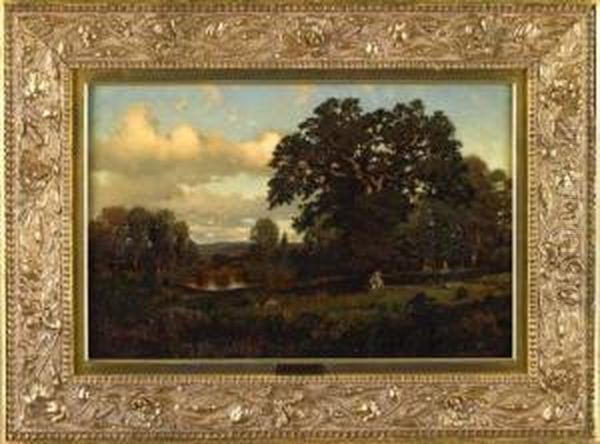 Landscape Oil Painting by Henry Pember Smith