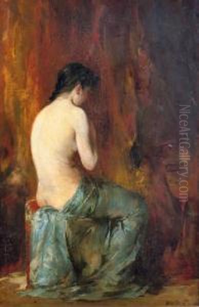 't Model: Nude Oil Painting by Hobbe Smith