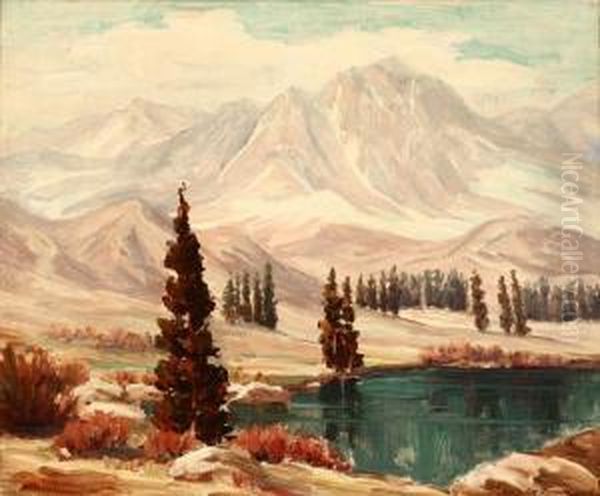 Sierras Landscape Oil Painting by Jack Wilkinson Smith