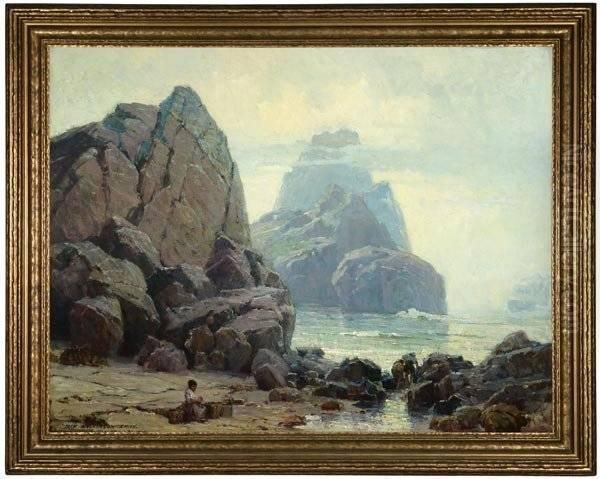 Oregon's Grey Coast Oil Painting by Jack Wilkinson Smith