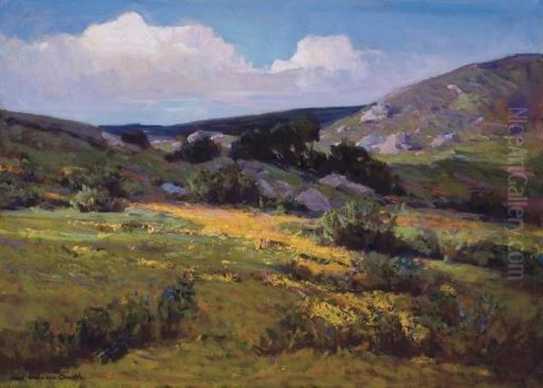 Canyon Meadow Oil Painting by Jack Wilkinson Smith