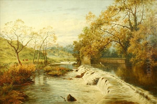 Weirat Stapleton Glen, Bristol Oil Painting by John Brandon Smith