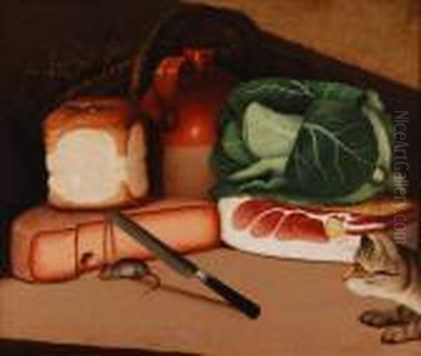 Still Life Oil Painting by George, of Chichester Smith