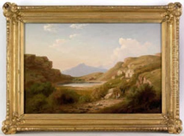 New Hampshire Landscape Oil Painting by William Russell Smith