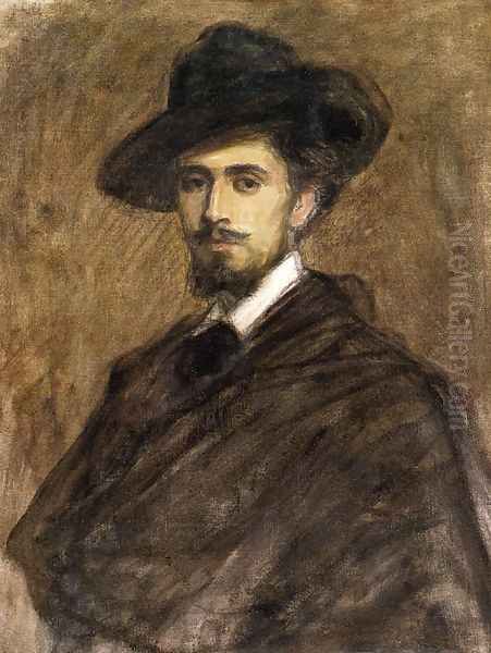 Portrait of a Man Oil Painting by Jean-Louis Forain