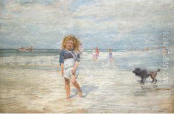 Summer Oil Painting by Lionel Percy Smyth