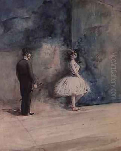 The Dancer Oil Painting by Jean-Louis Forain