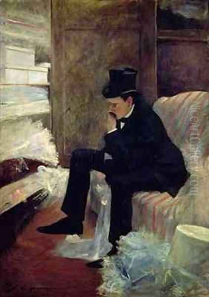 The Widower Oil Painting by Jean-Louis Forain