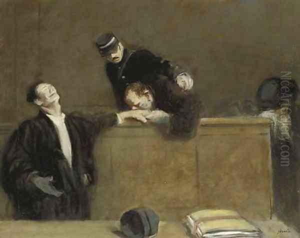 A perpetuite Oil Painting by Jean-Louis Forain