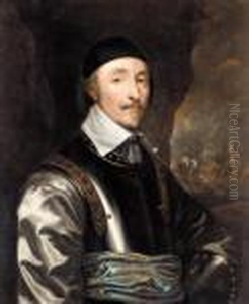 Admiral Sir John Pennington Oil Painting by Gerard Soest