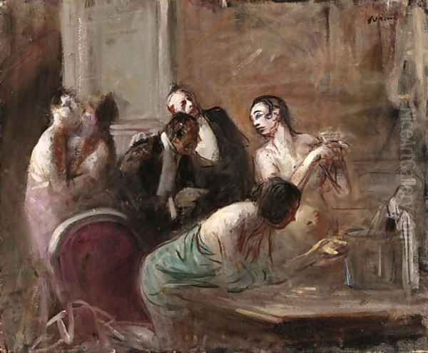 Untitled Oil Painting by Jean-Louis Forain