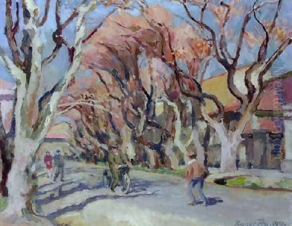 Carpentras Oil Painting by Roger Fry