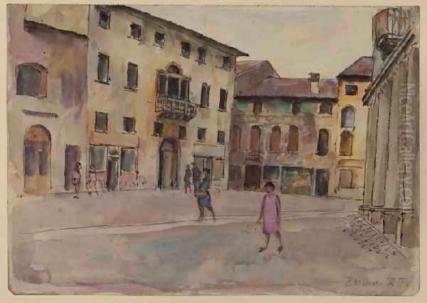 Bassano Oil Painting by Roger Fry