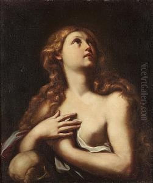 Mary Magdalene Oil Painting by Giovanni Gioseffo da Sole