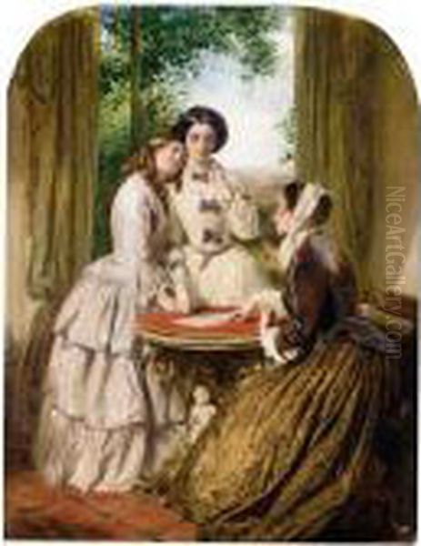 Doubtful Fortune Oil Painting by Abraham Solomon