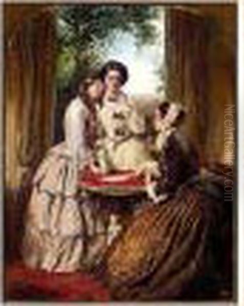 Doubtful Fortune Oil Painting by Abraham Solomon