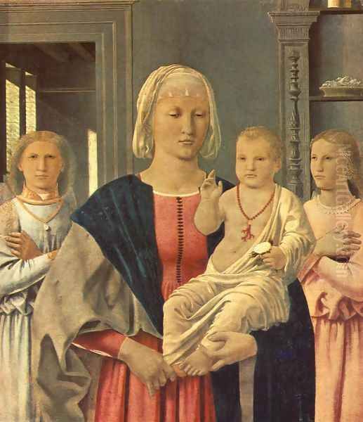 Madonna of Senigallia early 1470s Oil Painting by Piero della Francesca