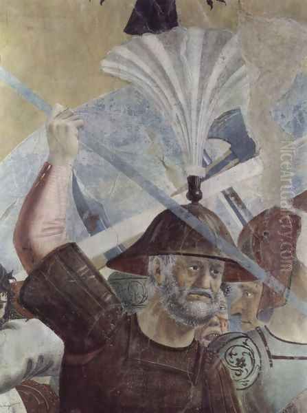 Battle between Heraclius and Chosroes (detail) 6 Oil Painting by Piero della Francesca