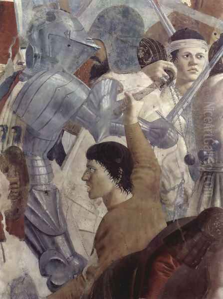 Battle between Heraclius and Chosroes (detail) 5 Oil Painting by Piero della Francesca