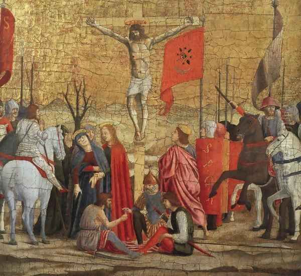 The Crucifixion Oil Painting by Piero della Francesca