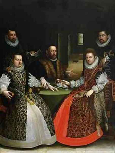 The Gozzadini Family Oil Painting by Lavinia Fontana