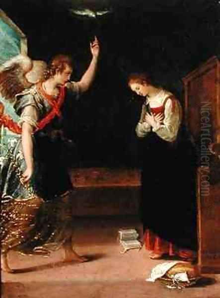 Annunciation Oil Painting by Lavinia Fontana