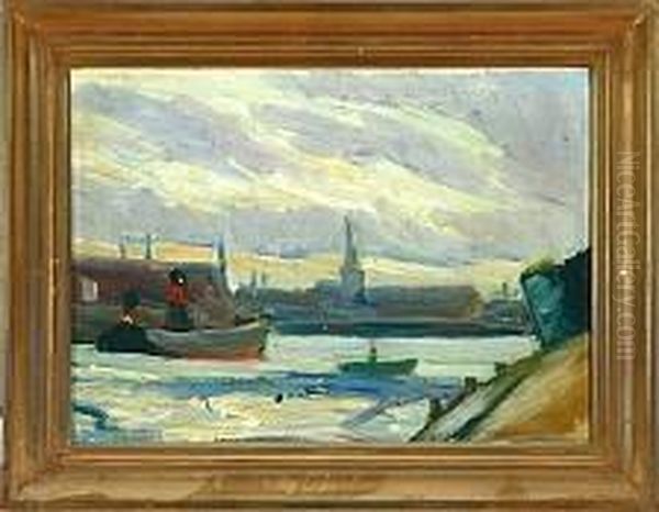 The Harbour Of Copenhagen by Jens Sorensen