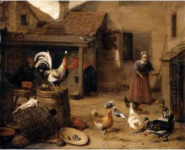 A Oil Painting by Hendrick Maertensz. Sorch (see Sorgh)