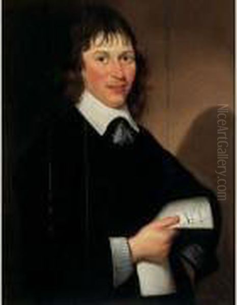 Portrait Du Pere Du Peintre. Oil Painting by Hendrick Maertensz. Sorch (see Sorgh)