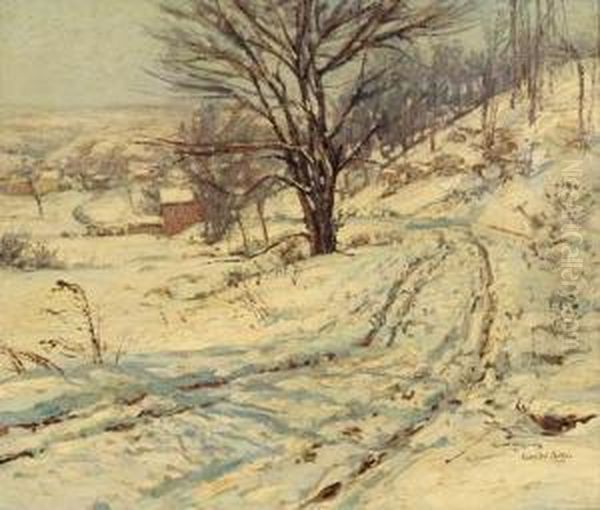 Road-winter by George William Sotter