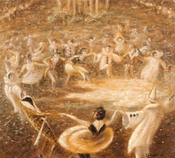 The Dance Oil Painting by Sergei Yurievich Soudeikine