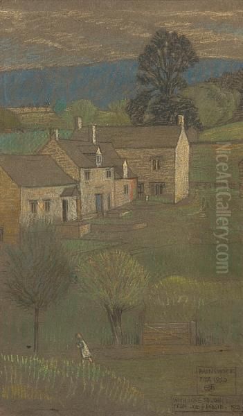 Painswick Oil Painting by Joseph Edward Southall