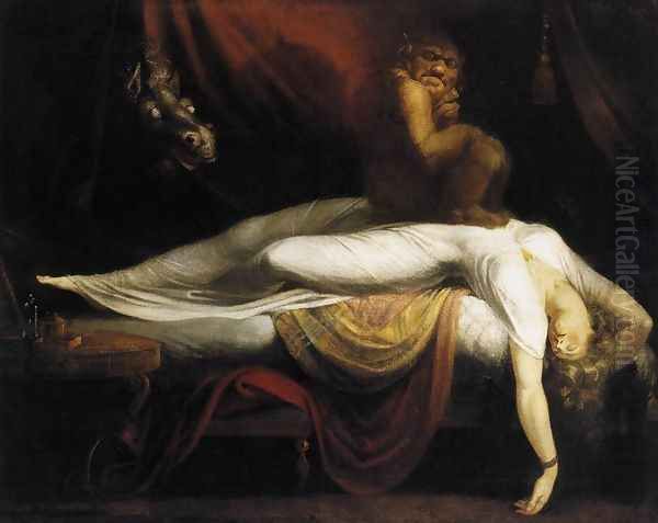 The Nightmare 1781 Oil Painting by Johann Henry Fuseli