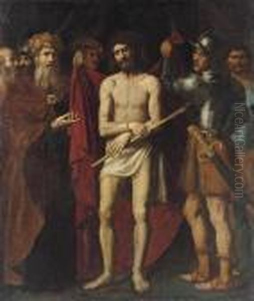 Ecce Homo Oil Painting by Lionello Spada