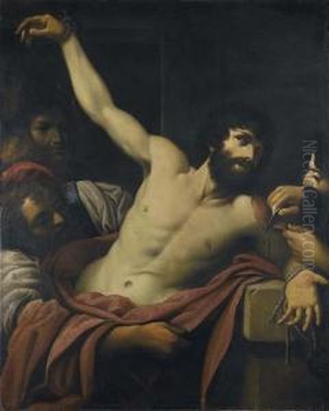 Martirio Di San Bartolomeo Oil Painting by Lionello Spada