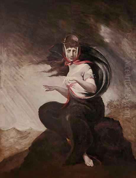 Mad Kate Oil Painting by Johann Henry Fuseli