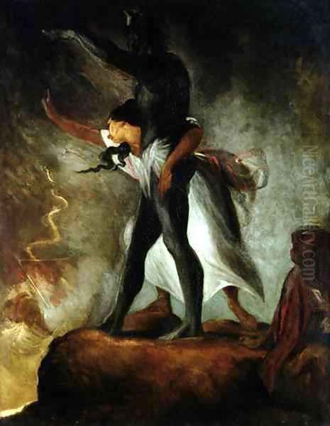 The Negro Avenged Oil Painting by Johann Henry Fuseli