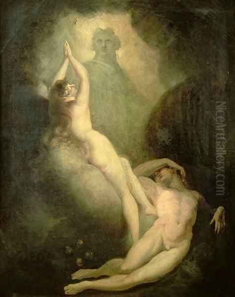 The Creation of Eve 2 Oil Painting by Johann Henry Fuseli