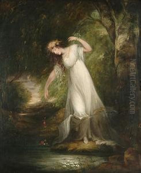 Ophelia Oil Painting by Maria Spilsbury