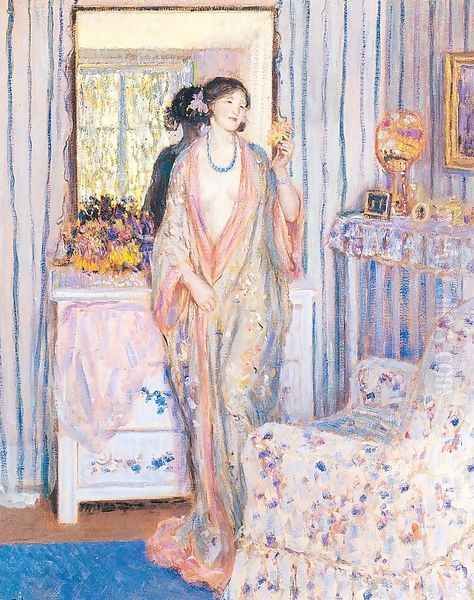 The Robe Oil Painting by Frederick Carl Frieseke