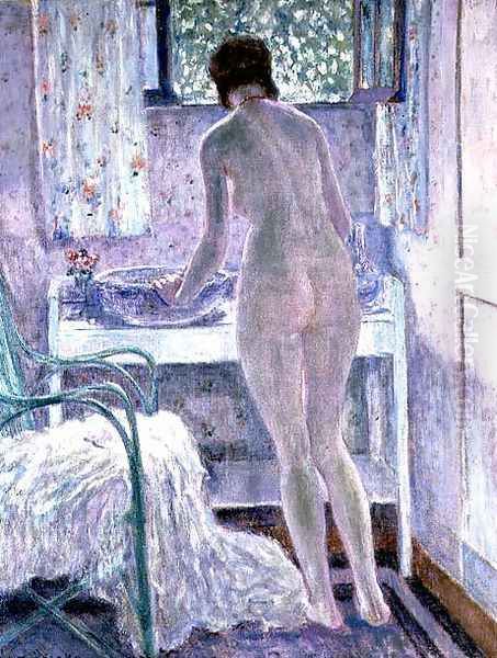 Morning Toilet Oil Painting by Frederick Carl Frieseke