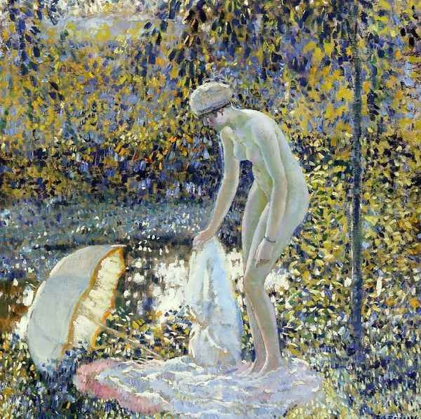 The Parasol Oil Painting by Frederick Carl Frieseke