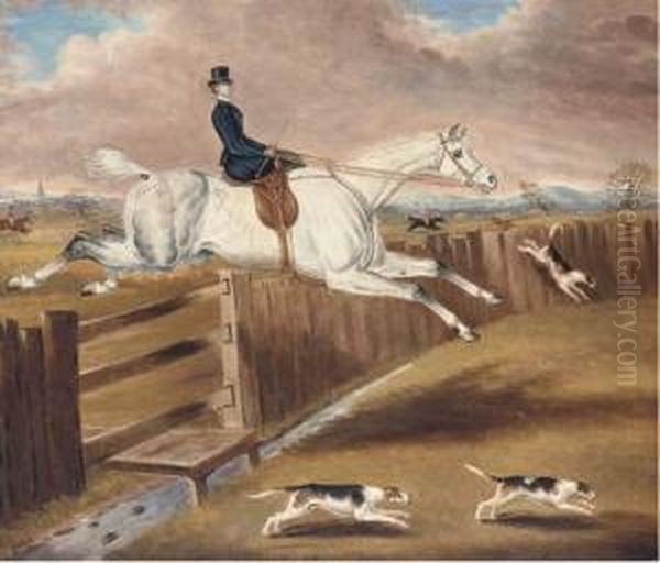 Over The Fence Oil Painting by Samuel Spode