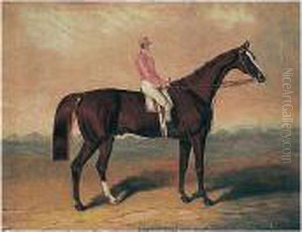 Birdcatcher, With Jockey Up Oil Painting by Samuel Spode