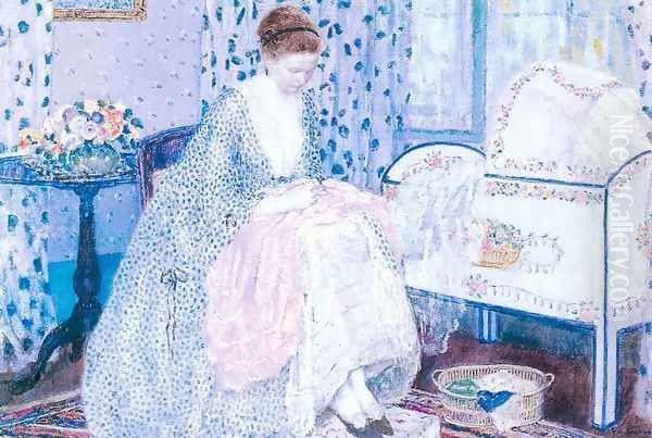 Peace Oil Painting by Frederick Carl Frieseke